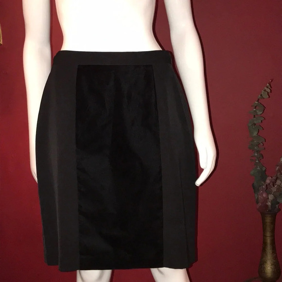 Apart velour stripe pencil skirt size 14 - Picture 1 of 5